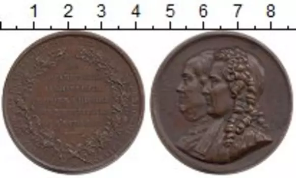 Медаль Франции 1833 года Медь Благотворительное общество