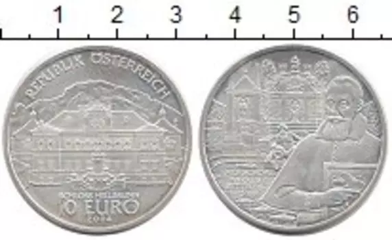 Монета 10 евро Австрии 2004 года Серебро Маркус Ситтикус