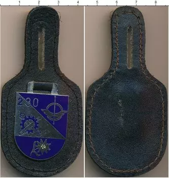 Монета Полицейский знак Италии Медно-никель