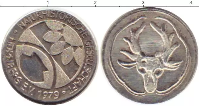 Монета Жетон ФРГ 1979 года Нюрнберг