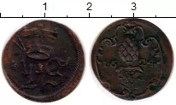 Монета Жетон Аугсбурга 1624 года Медь Номер по каталогу: Forster 446, Schmid 48