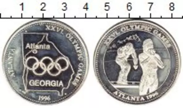 Медаль Германии 1996 года Серебро Олимпийские игры в Атланте