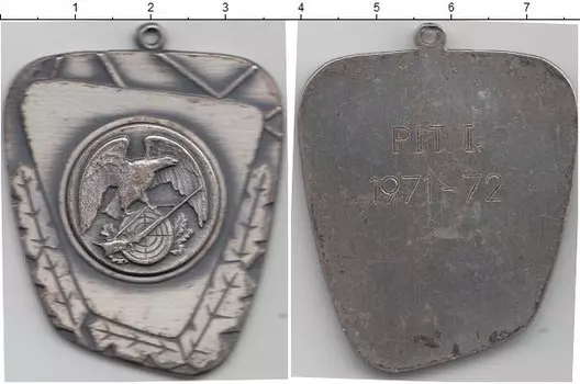 Медаль Германии Медно-никель Стрелковый клуб