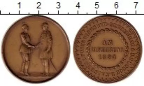медаль Германии 1894 года Бронза