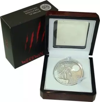 Набор монет 10 долларов Палау 2013 года Серебро `Подарочная монета ``Оборотень``