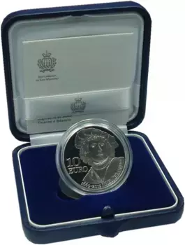 Набор монет 10 евро Сан-Марино 2019 года Серебро Рембрант