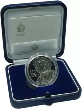 Набор монет 10 евро Сан-Марино 2019 года Серебро Рембрант