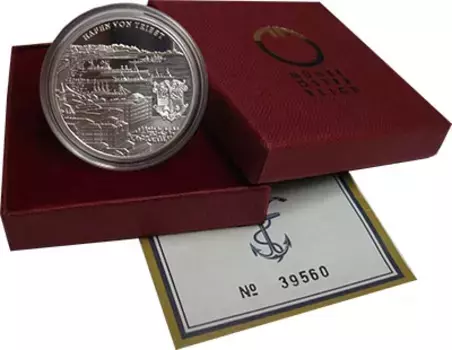 Набор монет 20 евро Австрии 2006 года Серебро Корабль «Кайзер Франц Иосиф»
