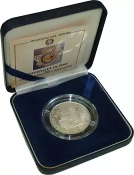 Набор монет 500 лир Италии 1993 года Серебро Mонета Италии номиналом 500 лир 1993 года выпуска