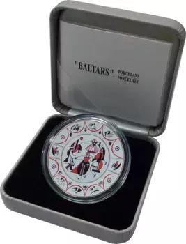 Набор монет 5 евро Латвии 2016 года Серебро Балтарс