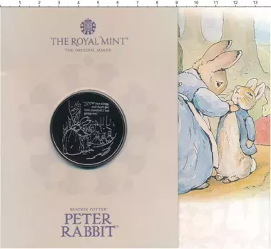 Набор монет 5 фунтов Англии 2021 года Медно-никель Б