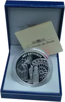 Набор монет 6,55957 франков Франции 1999 года Серебро Искусство