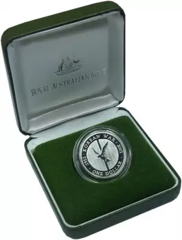 Набор монет доллар Австралии 2003 года Серебро 50 лет окончания Войны в Кореи