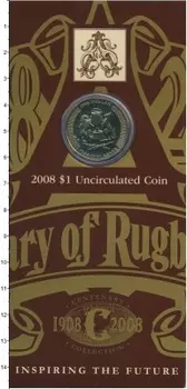 Набор монет доллар Австралии 2007 года `Подарочная монета ``Кубок``