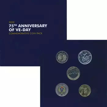 Набор монет Набор монет 2020 год Монеты стран мира 2020 года 75 лет победе во Второй Мировой войне