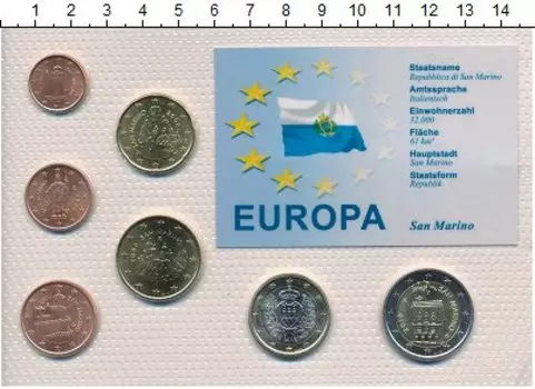 Наборы монет Клуб Нумизмат