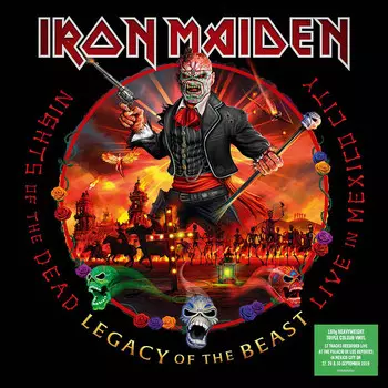 0190295163037, Виниловая Пластинка Iron Maiden, Nights Of The Dead - Legacy Of The Beast, Live In Mexico City