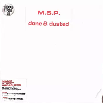 0194397246018, Виниловая Пластинка Manic Street Preachers, La Tristessa Durera (Scream To A Sigh)