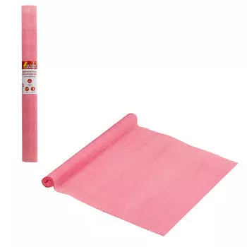 112534, Бумага гофрированная/креповая, 110 г/м2, 50х250 см, ярко-розовая, в рулоне, ОСТРОВ СОКРОВИЩ, 112534