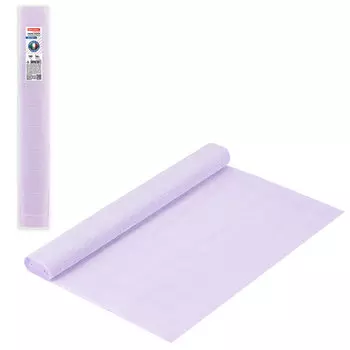 112590, Бумага гофрированная/креповая (ИТАЛИЯ) 140 г/м2, 50х250 см, светло-лиловая (992), BRAUBERG FIORE, 112590