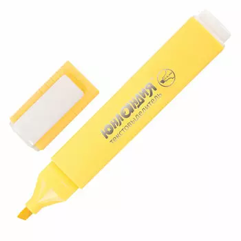 151710, (цена за 12 шт.) Текстовыделитель ЮНЛАНДИЯ "COLORSTAR PASTEL", ВАНИЛЬ, линия 1-4 мм, 151710