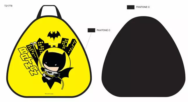 1toy Batman ледянка 52х50см, треугольная