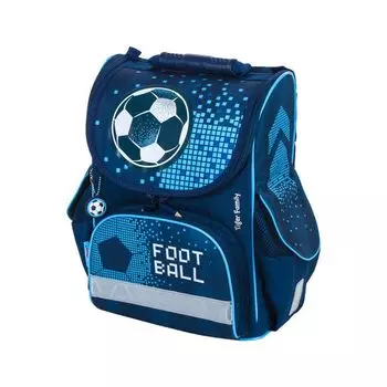 228868, Ранец ЮНЛАНДИЯ by TIGER FAMILY, Эргономичный, Football, 35х31х19 см