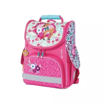 228875, Ранец TIGER FAMILY для нач.школы, Nature Quest, Deer Fantasy, 35х31х19 см