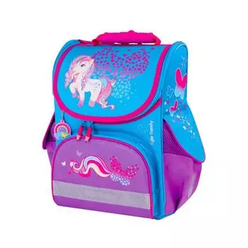 228884, Ранец TIGER FAMILY для нач.школы, Nature Quest, Little Charlotte, 35х31х19 см