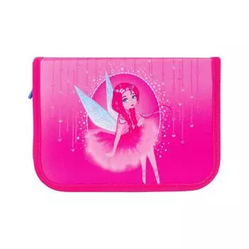 228886, Пенал TIGER FAMILY с наполнением, 1 отд., отк.план., 23 предм., Heavenly Dreams, 20х14х4 см