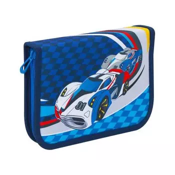 228958, Пенал TIGER FAMILY 1 отделение, ткань, Speed Chaser, 20х14х4 см