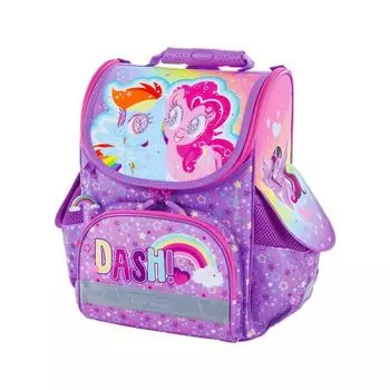 228969, Ранец TIGER FAMILY для нач.школы, Nature Quest, Rainbow Dash, ЛИЦЕНЗИЯ, 35х31х19 см