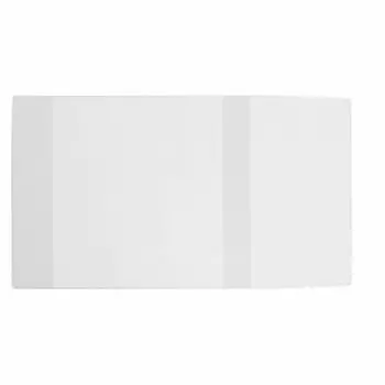 229336, (цена за 50 шт.) Обложка ПВХ 295х560 мм для учебников, тетрадей А4, контурных карт, атласов, ПИФАГОР, универсальная, 100 мкм, 229336