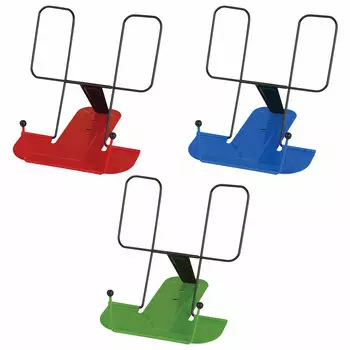 237209, Подставка для книг ЮНЛАНДИЯ "ORIGINAL", металлическая, ассорти, европодвес, 237209