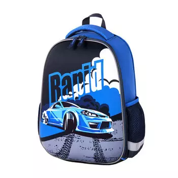 270692, Ранец ПИФАГОР EVA BASIC, 1 отделение, "Rapid engine", 39х30х16 см, 270692