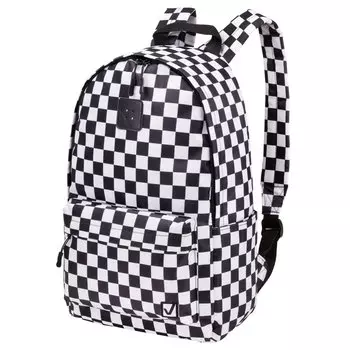270777, Рюкзак BRAUBERG POSITIVE универсальный, потайной карман, "Black and White", 42х28х14 см, 270777