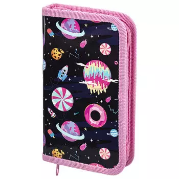 271004, Пенал ПИФАГОР, 1 отделение, ламинированный картон, 19х11 см, "Sweets", 271004