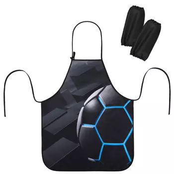 271044, Фартук с нарукавниками ЮНЛАНДИЯ, 45х54 см, "Soccer ball", 271044