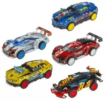 3D Модель для сборки "Hot Wheels" 5 в 1