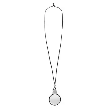 455432, Лупа просмотровая нашейная STAFF, 4-х кратное увеличение, на шнурке, диаметр 50 мм, 455432