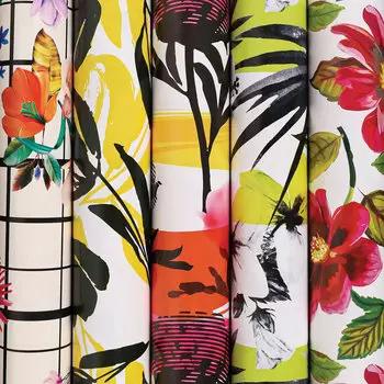 591587, (цена за 10 шт.) Бумага упаковочная мелованная "Vintage Flowers" 70x100 см, 5 дизайнов ассорти, ЗОЛОТАЯ СКАЗКА, 591587