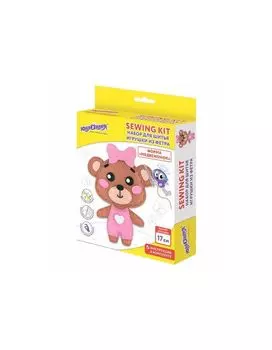 664492, Набор для шитья игрушки из фетра Медвежонок, ЮНЛАНДИЯ, 664492