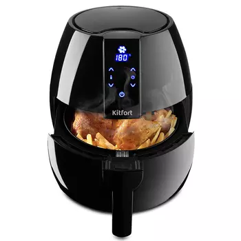 Аэрогриль Kitfort КТ-2203 1500Вт черный