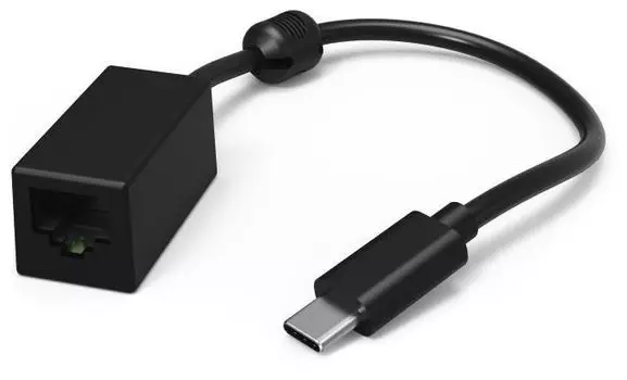 Адаптер Hama 00177104 USB Type-C (m) RJ-45 (f) 0.1м