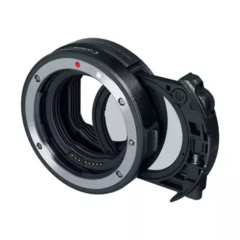 Адаптер крепления Canon Mount Adapter EF-EOS R с вставным циркулярным поляризационным фильтром