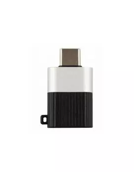 Адаптер-переходник Red Line Jumper Type-C – USB, до 3А, черно-серебристый