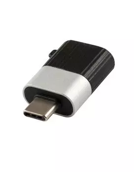 Адаптер-переходник Red Line Jumper USB – Type-C, до 3А, черно-серебристый