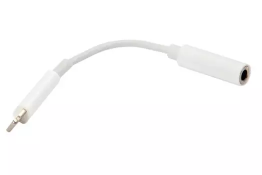 Адаптер Red Line c 8-pin на Jack 3.5 мм, белый