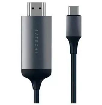 Адаптер Satechi Aluminum Type-C to HDMI Cable 4K 60HZ Space Grey ST-CHDMIM