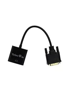 Адаптер Telecom DVI-D 25M ---> VGA 15F, 0.15м, (TA491)